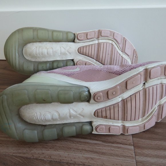 NIKE Air Max 270 Plum Chalk Summit White Elemental Rose Sneakers - Size US 10 - Picture 15 of 16